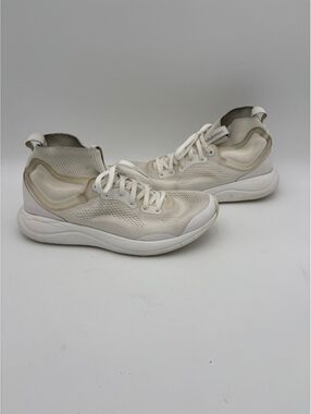 Lululemon Womans 8.5 White Athletic Sneakers Running, Sports, casual Shoes